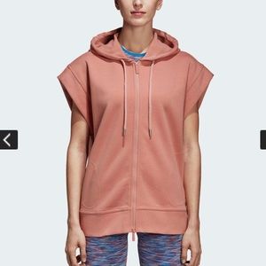Adidas By Stella Mccartney Sleeveless Hoody Jacket